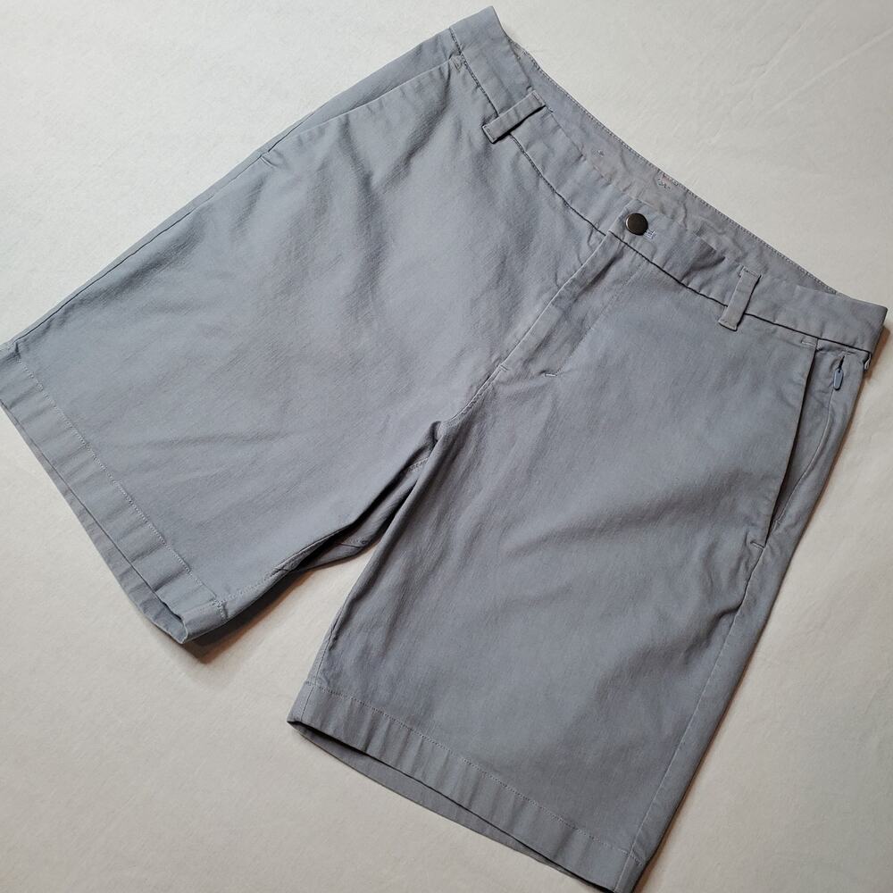 Lululemon Men's Size 32 Commission Classic-Fit Short 9" Oxford Gray M7AUES
